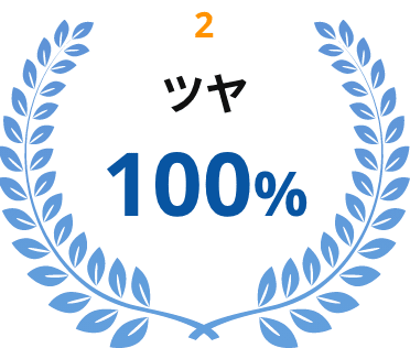 ツヤ１００％